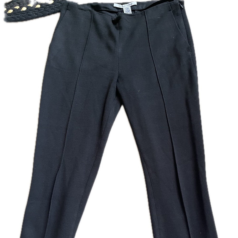 Diane Von Furstenberg Black Dress Pants